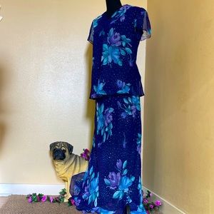 2 pieces set blouse and skirt Jessica Howard